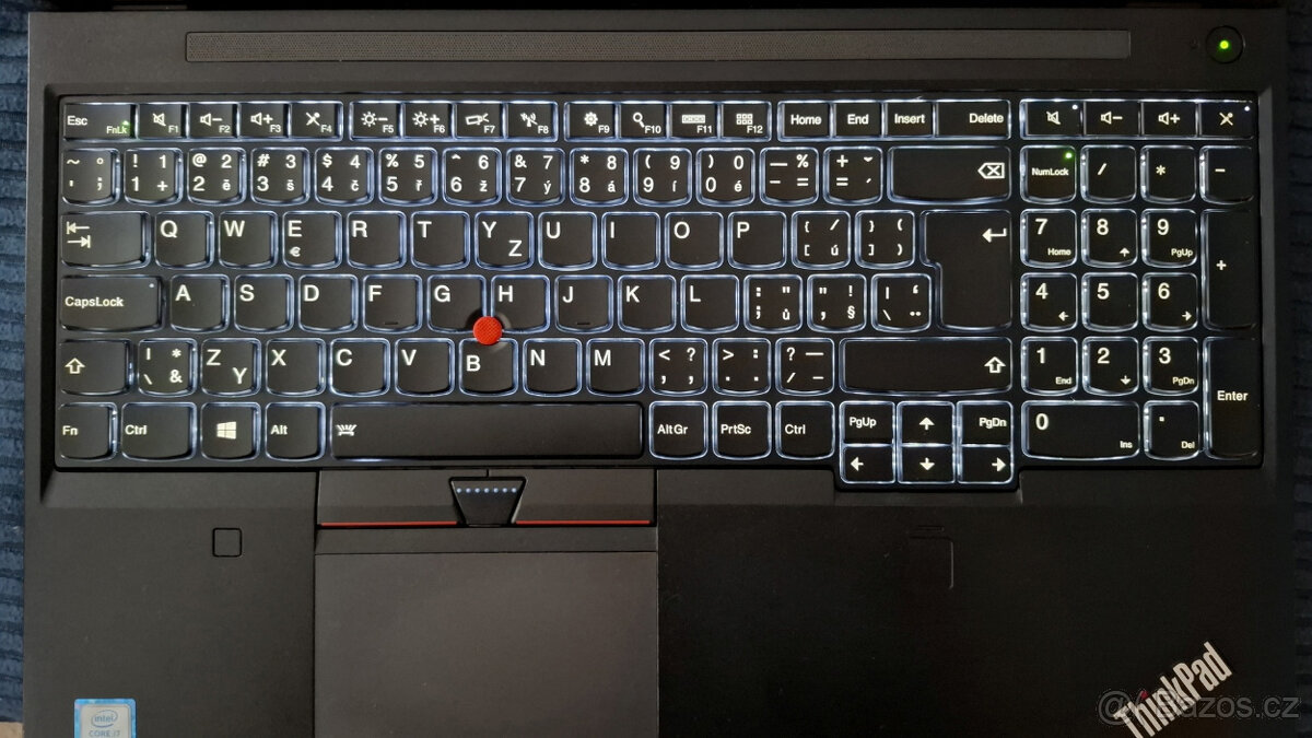 Lenovo ThinkPad P50 P70 česká podsvícená klávesnice - 2
