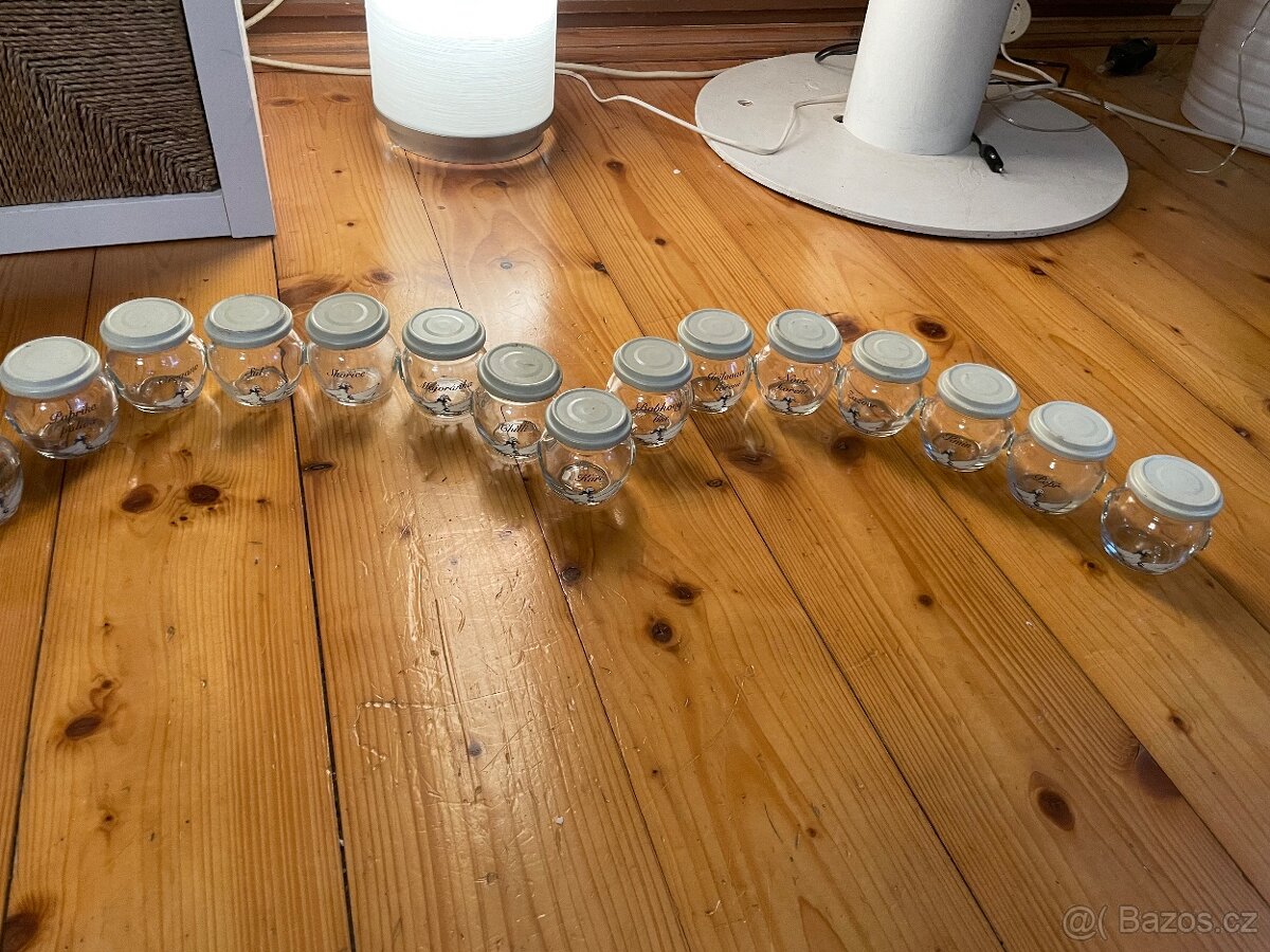 Skleněné kořenky 15ks - 2