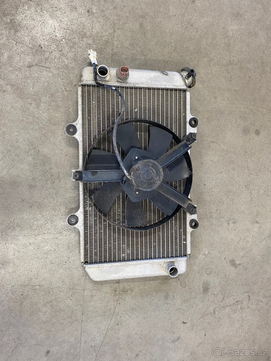 Yamaha Grizzly 660, díly, chladič, motor