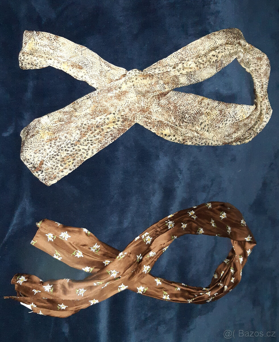 šátky, čepice od 50 kc - NEZASÍLÁME POŠTOU - 2