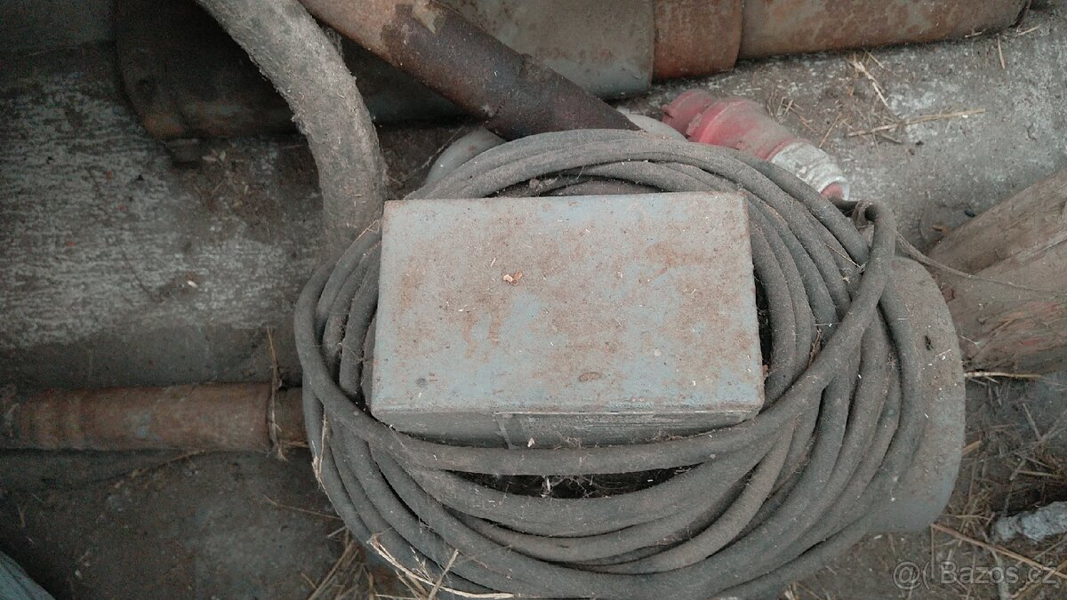 Stavební míchačka 2ks , buben míchačky, vibrátor betonu - 2