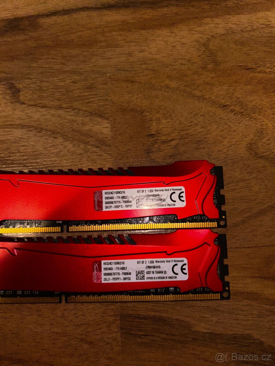 HyperX RAM 16GB - 2