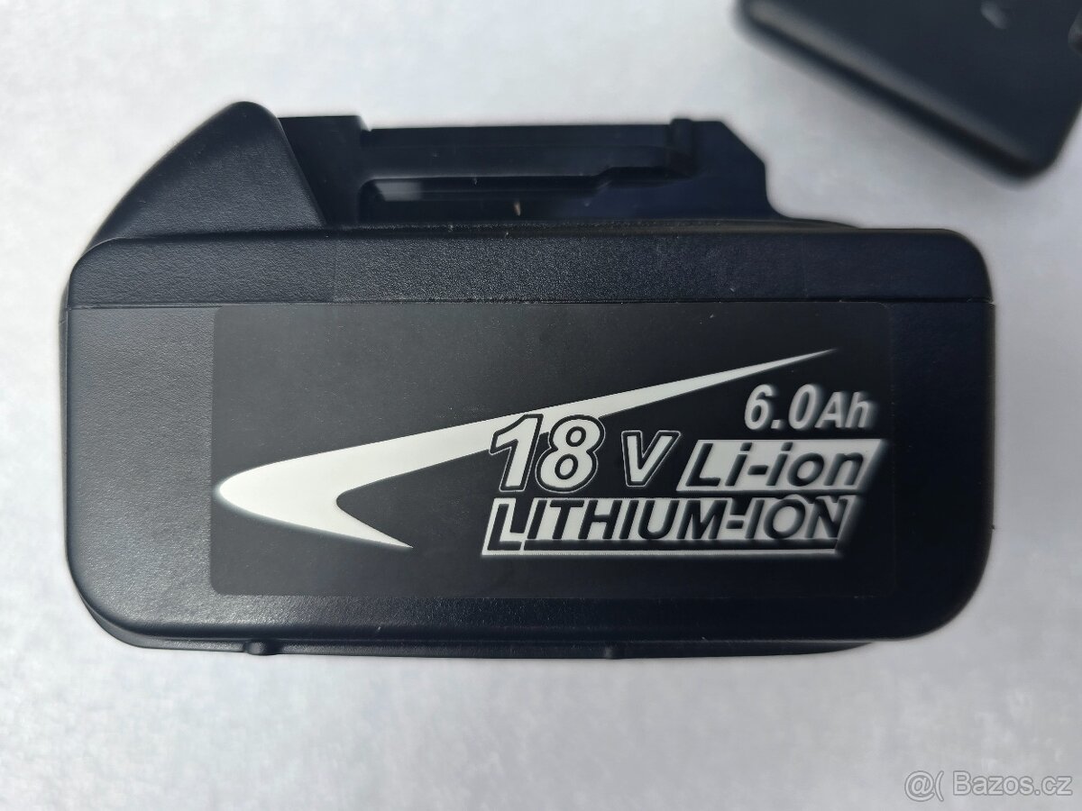 Aku pro Makita 18v Li-lon 6.0 Ah + držák. - 2