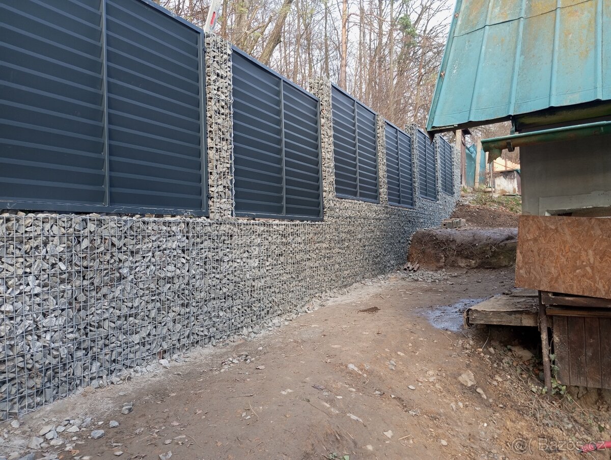 Kamenné stavby a realizace gabionu - 2