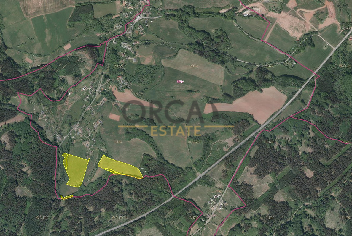 4,9 ha pozemků v k.ú. Stav - 2