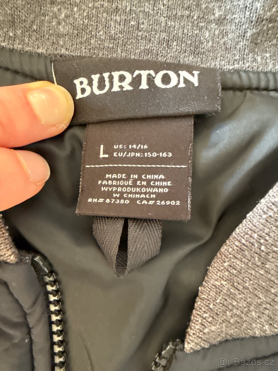 Cerna bunda vel.150-163 BURTON - 2