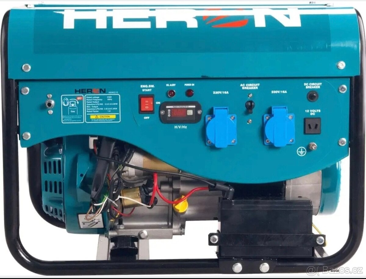 Elektrocentrala HERON LPG + benzin - 2