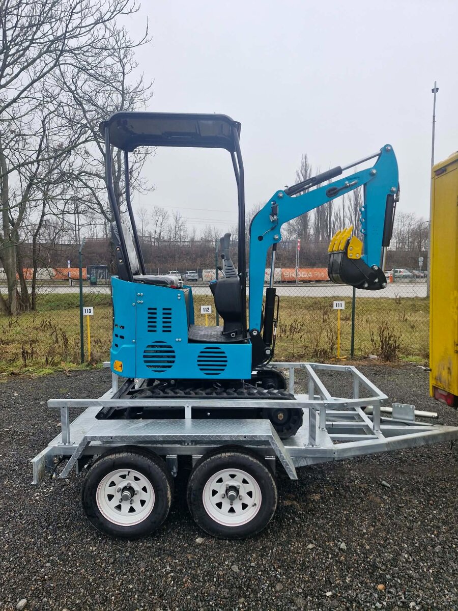 Minirypadlo + přívěsný vozík - 2