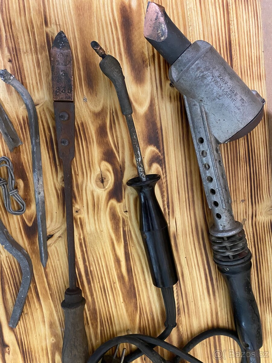 3x Klempířské pájky + cín - 2