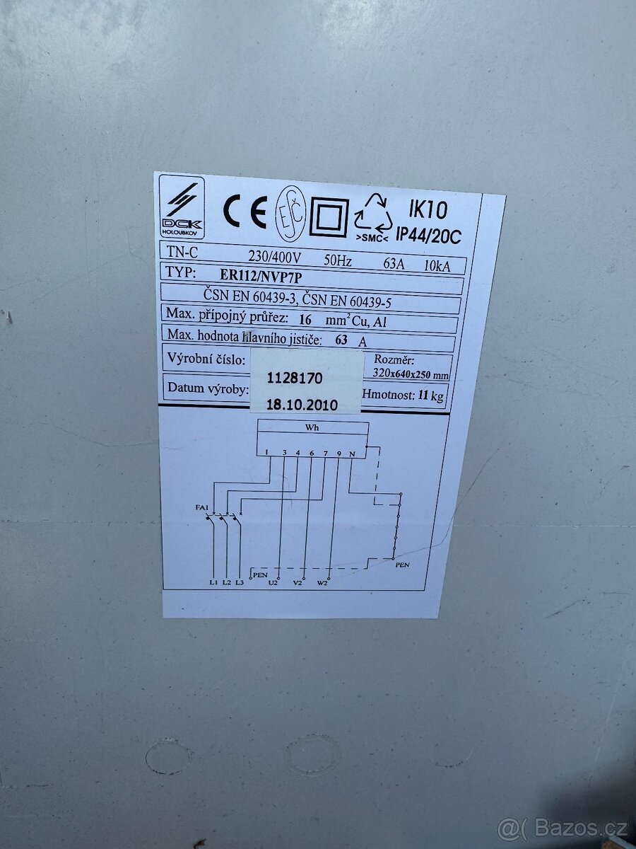 Elektroměrový rozvaděč - 2