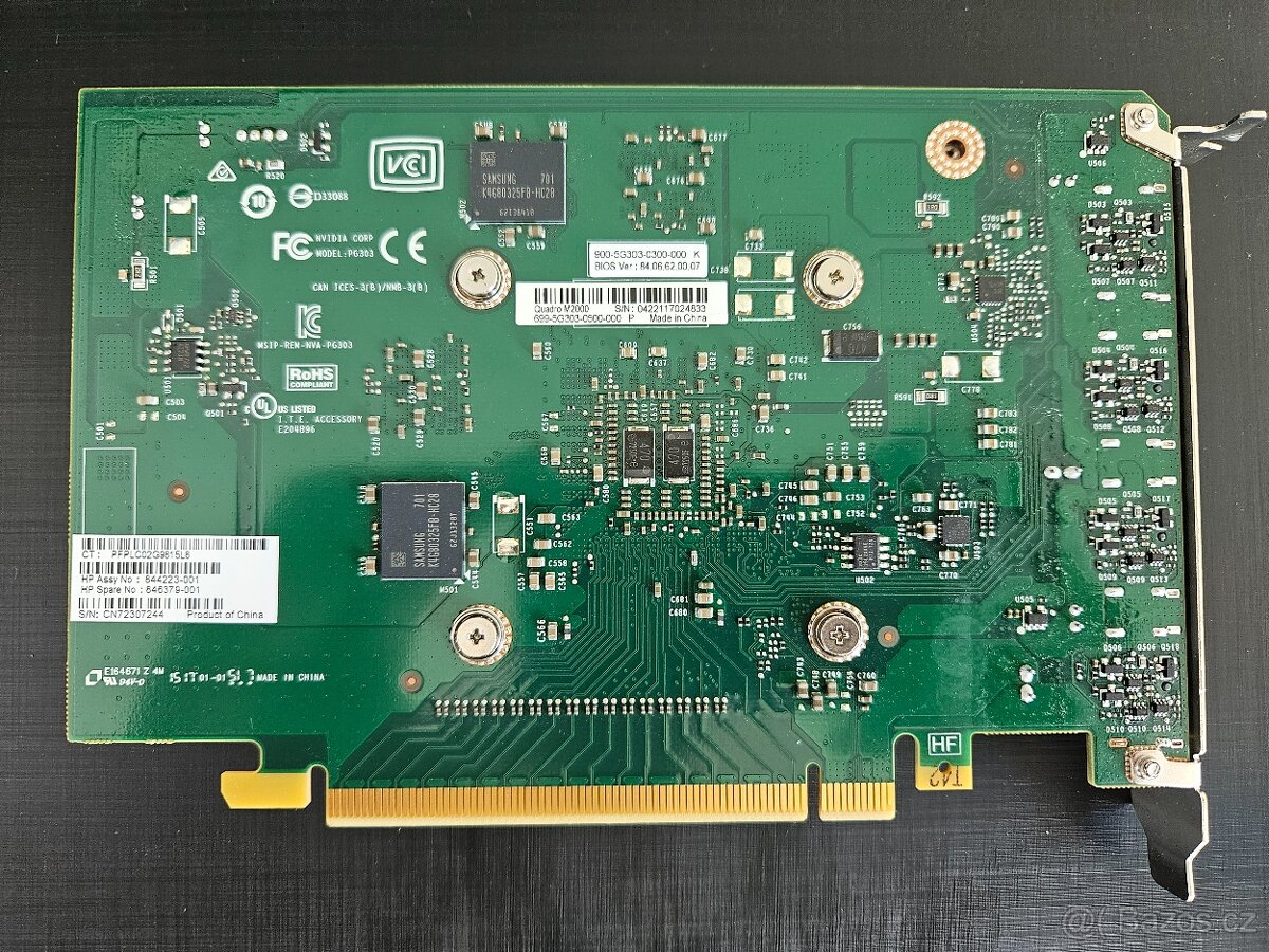 NVIDIA Graphics Quadro M2000 - 2