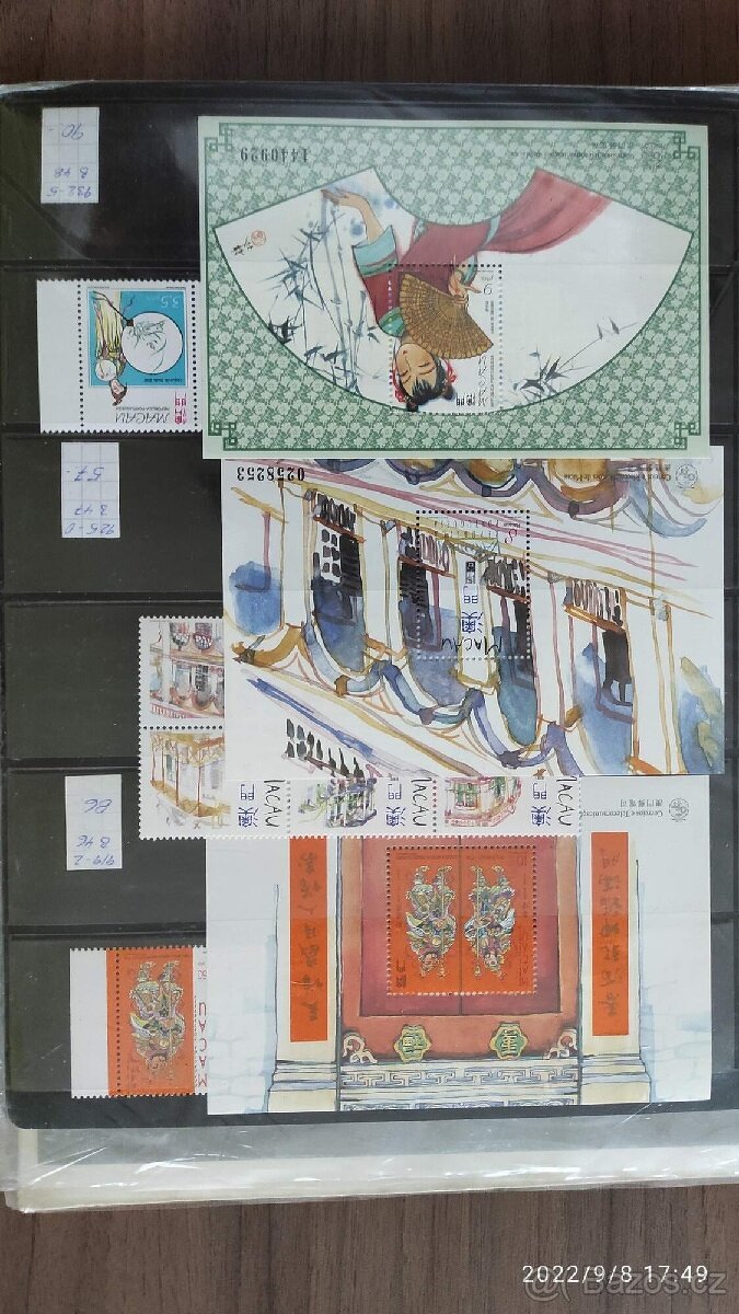 Filatelie-36 prodám album Asie - 2