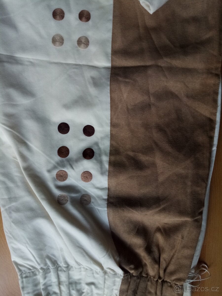 krásné zatemnující závěsy š.130 v.173 2x - 2