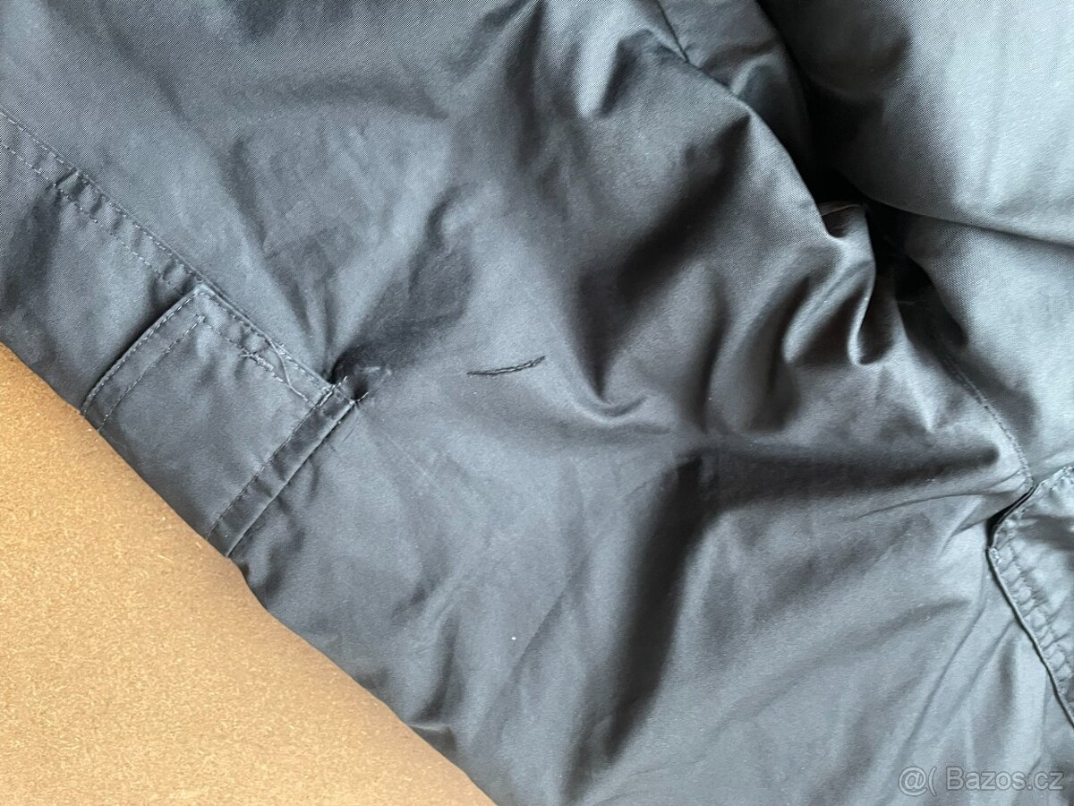 Černé lyžařské kalhoty / oteplováky vel. 146/152 - 2