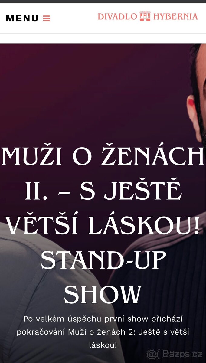 Muži o ženách 2 - Ještě s větší láskou Stand-up show - 2