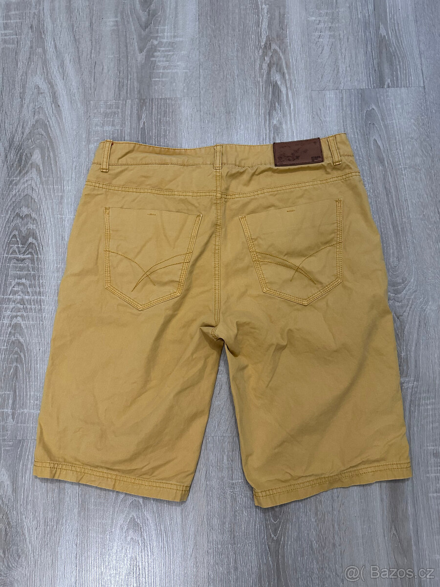 HEAVY TOOLS PÁNSKÉ STYLOVÉ KRÁSNÉ ŠORTKY JEANS 💪🏽😍 - 2