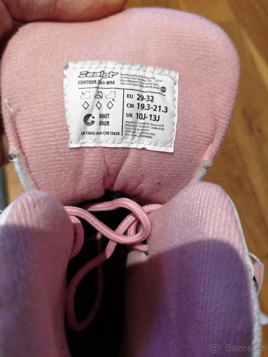 Dětské brusle 2v1, jak nové., vel. 29-32 - 2