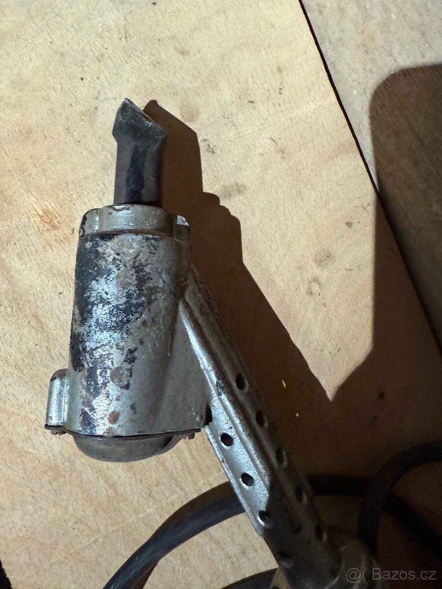 Odporová pájka / klempířská pájka – retro, bakelitová - 2