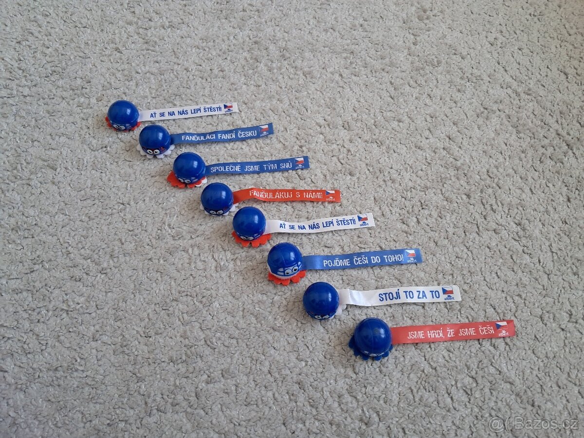 Fandíme hokeji, fanďuláci, 8 kusů - 2
