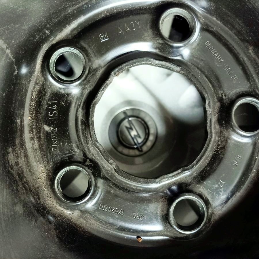 17" plechová kola – 5x120 – 7J x 17" ET41 - 2