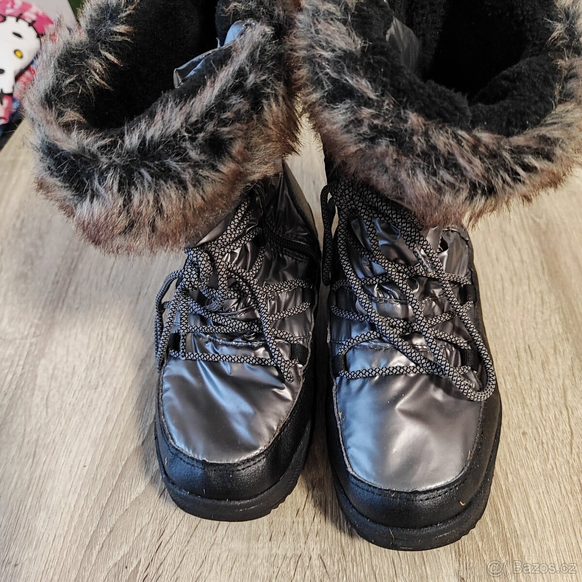 Krásné Zimní boty, sněhule zn. BAŤA vel. 37 - 38 - 2