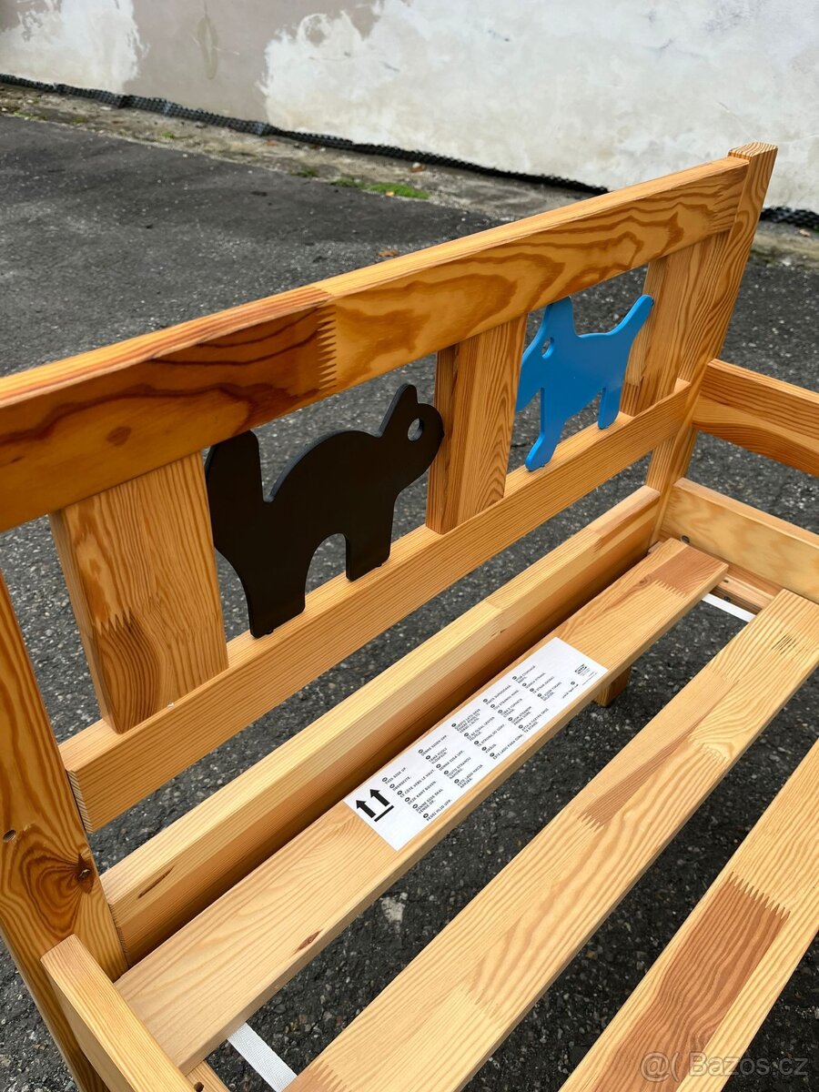 Dětská postel IKEA Kritter+ matrace - 2