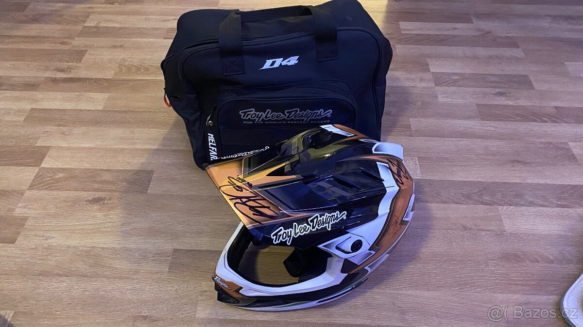 MTB Downhill helma TLD D4 Carbon vel. L s podpisy - 2