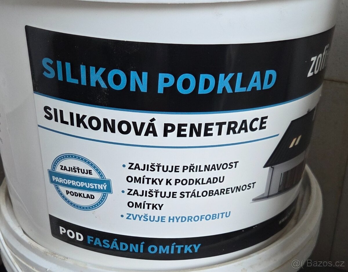 Fasádní omítka 1,5mm silikonová +penetrace - 2