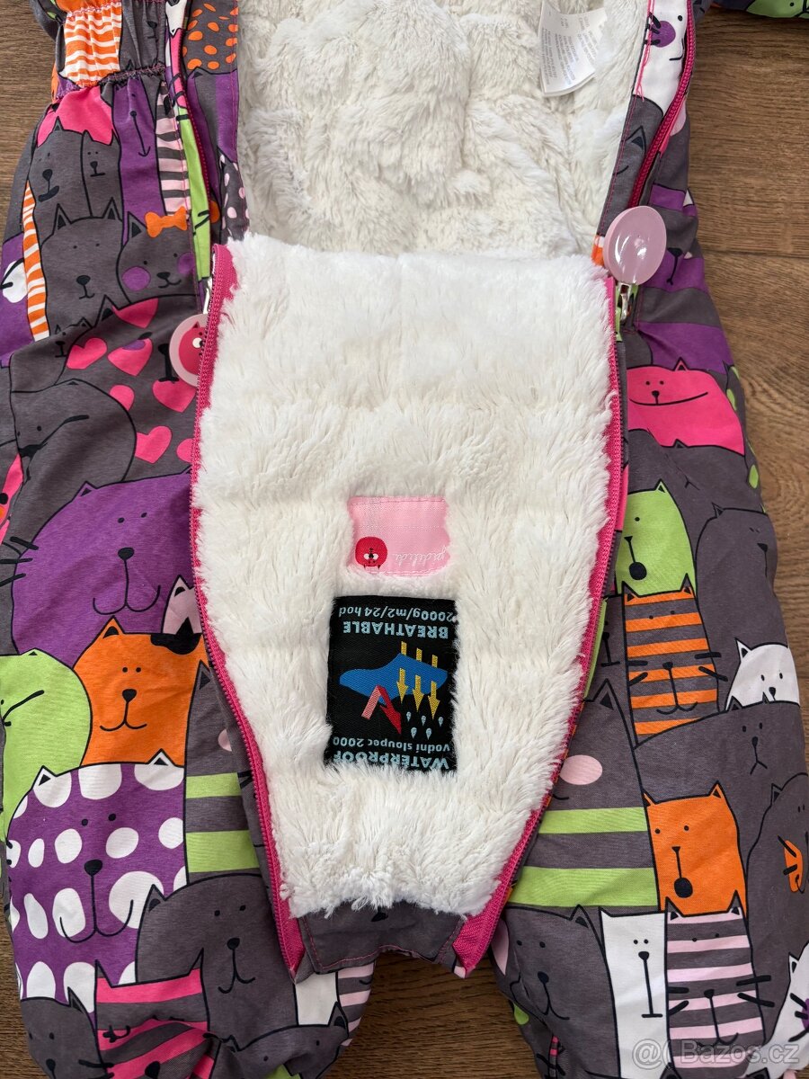 Teplá kombinéza Pidilidi vel. 86 - 2