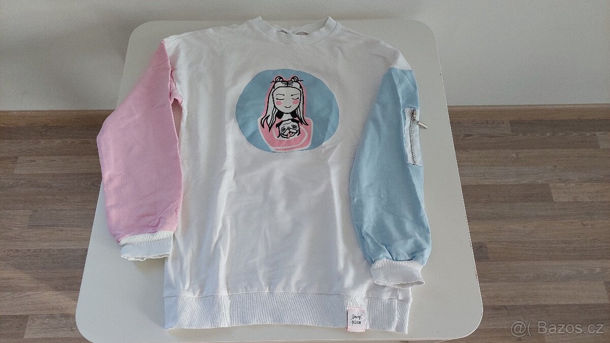 Dívčí mikiny Lucy Design - Lucy Pug, vel. S - 2