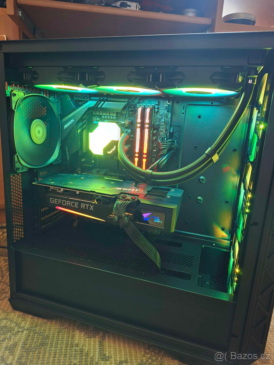 Prodám herní počítač I9 + RTX 3070 + 32GB RAM - 2