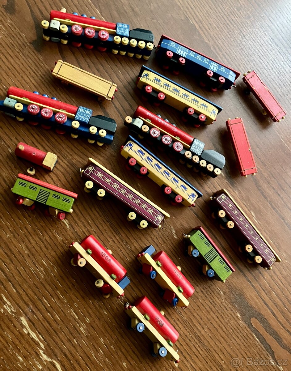 Retro dřevěné vláčky SCHOWANEK - 2