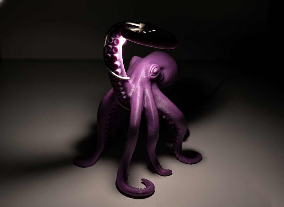 Lampička chobotnice - 3 režimy svícení - 2