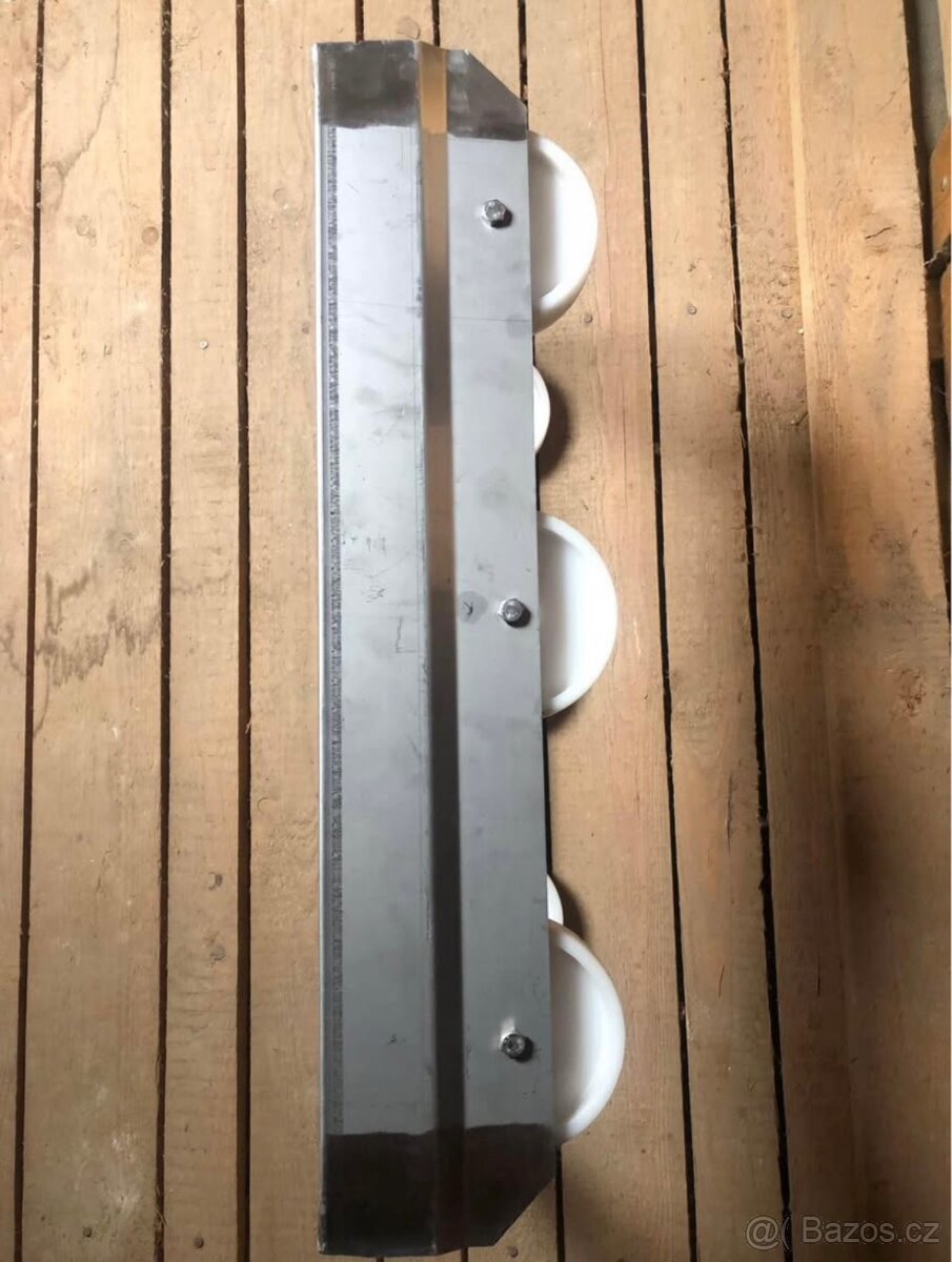 Nerezový vozík na přepravky E1, E2, E3 - 2