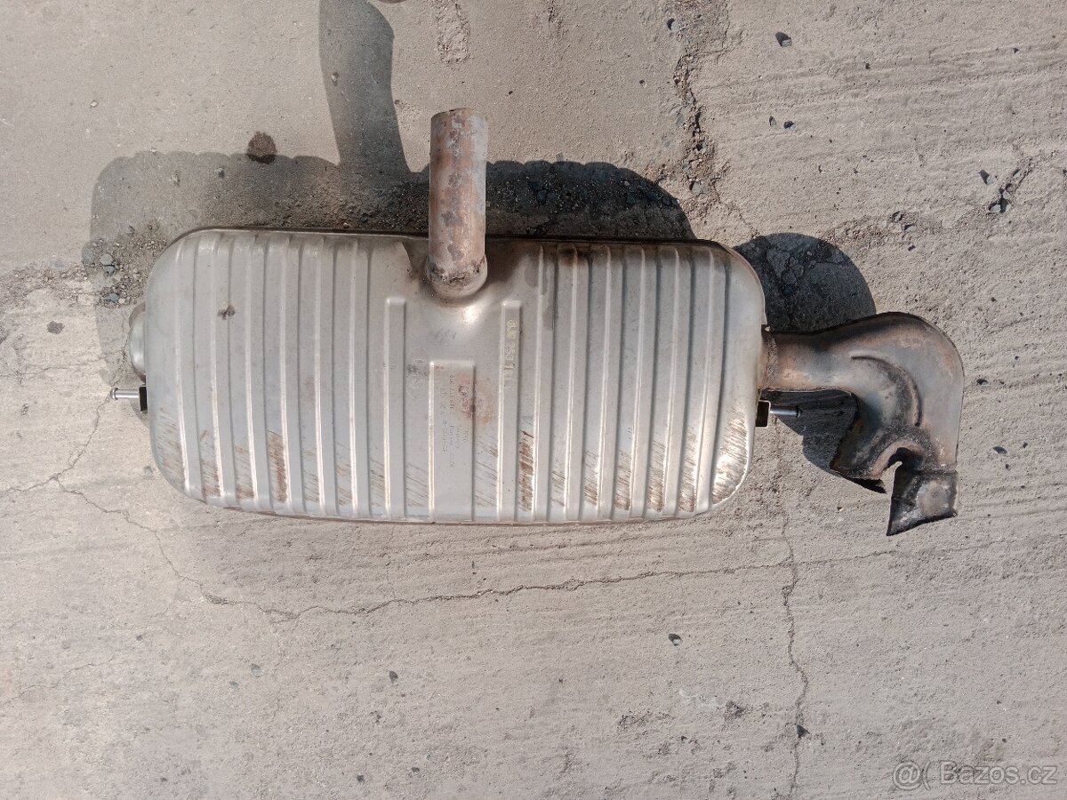 Audi TT 8J zadní díl vyfuku - 2