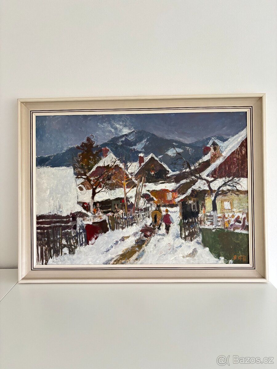 Originální olejomalba – Bedřich Augustin Tkaczyk - 2