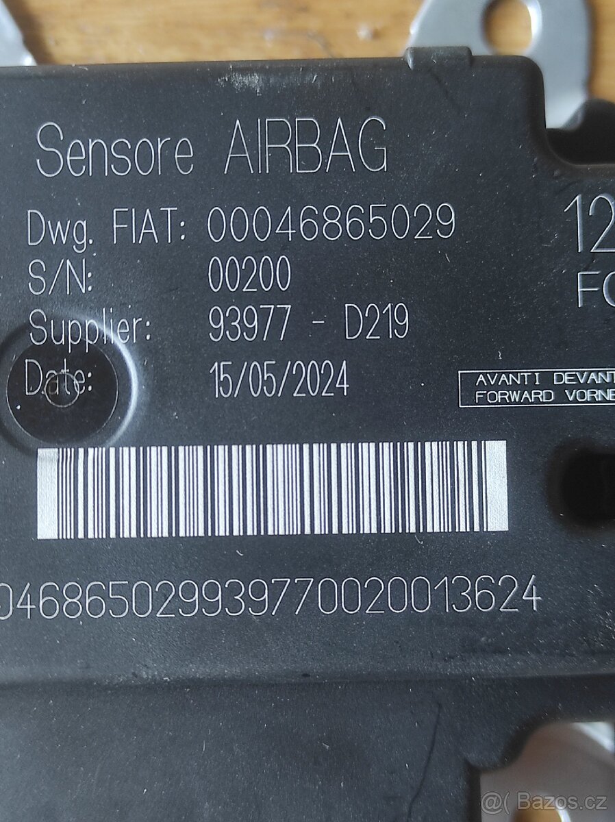 Fiat Ducato jednotka airbag - 2