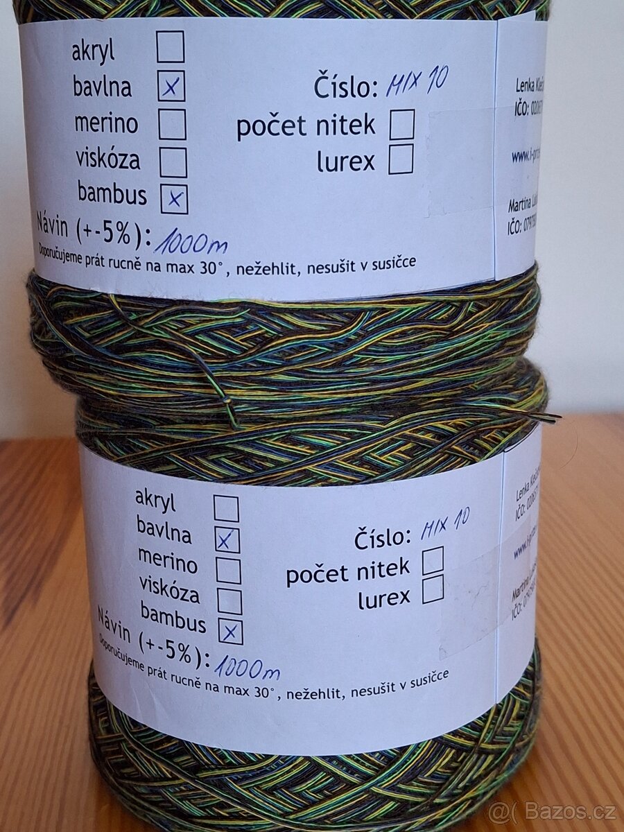 Příze Mool mix č.10 - 2