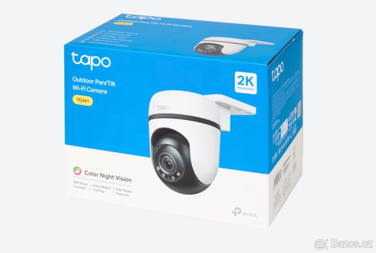 Chytrá bezpečnostní kamera TP-Link Tapo TCA41 – NOVÁ - 2