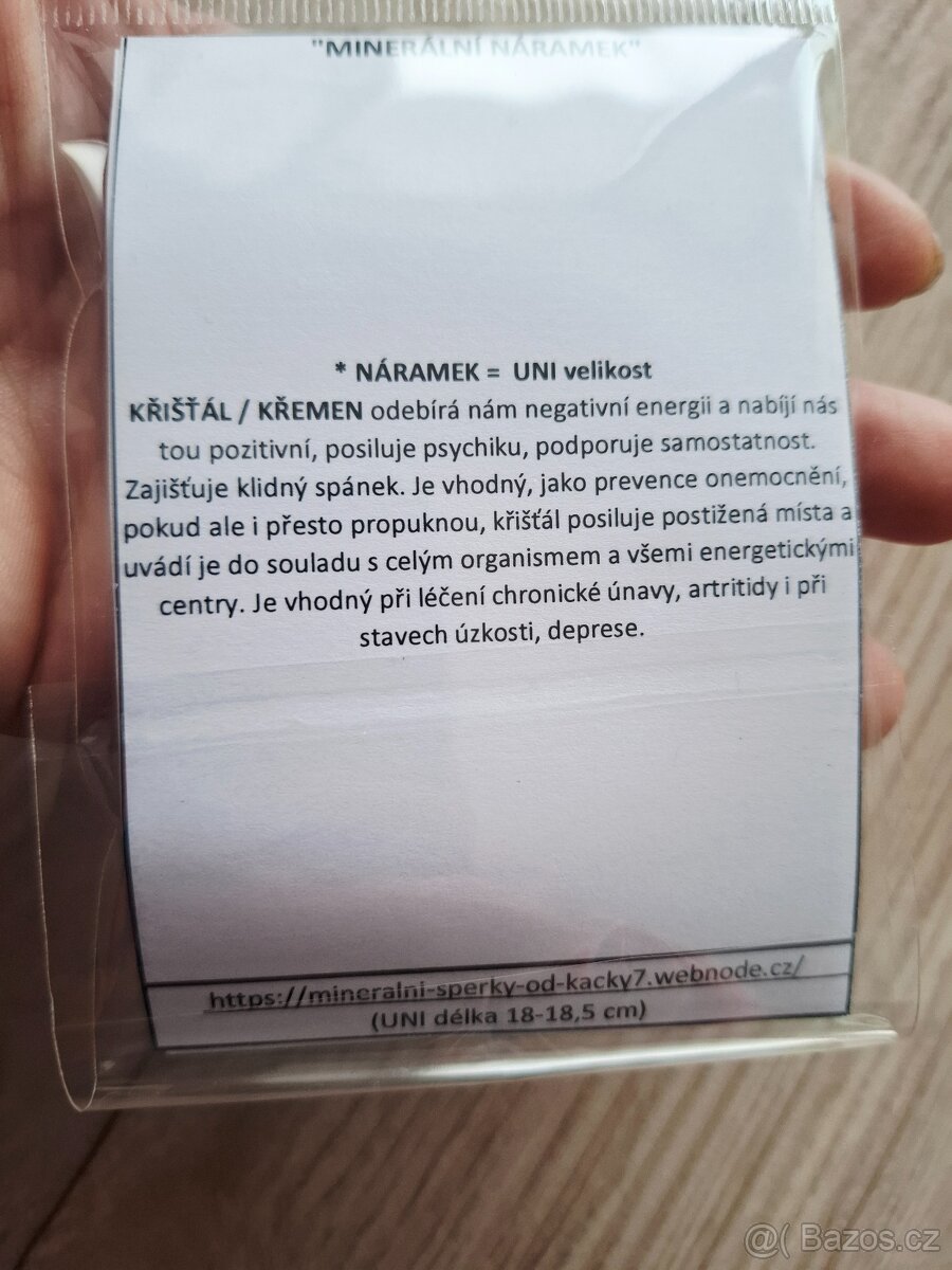 dámský minerální náramek - 2
