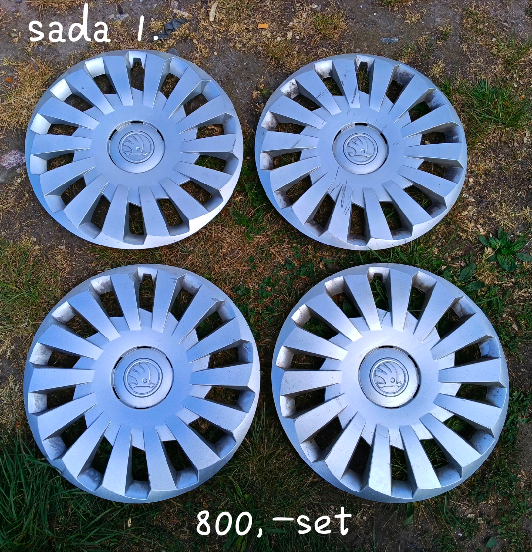 Poklice kryty kol 16" Škoda - 2