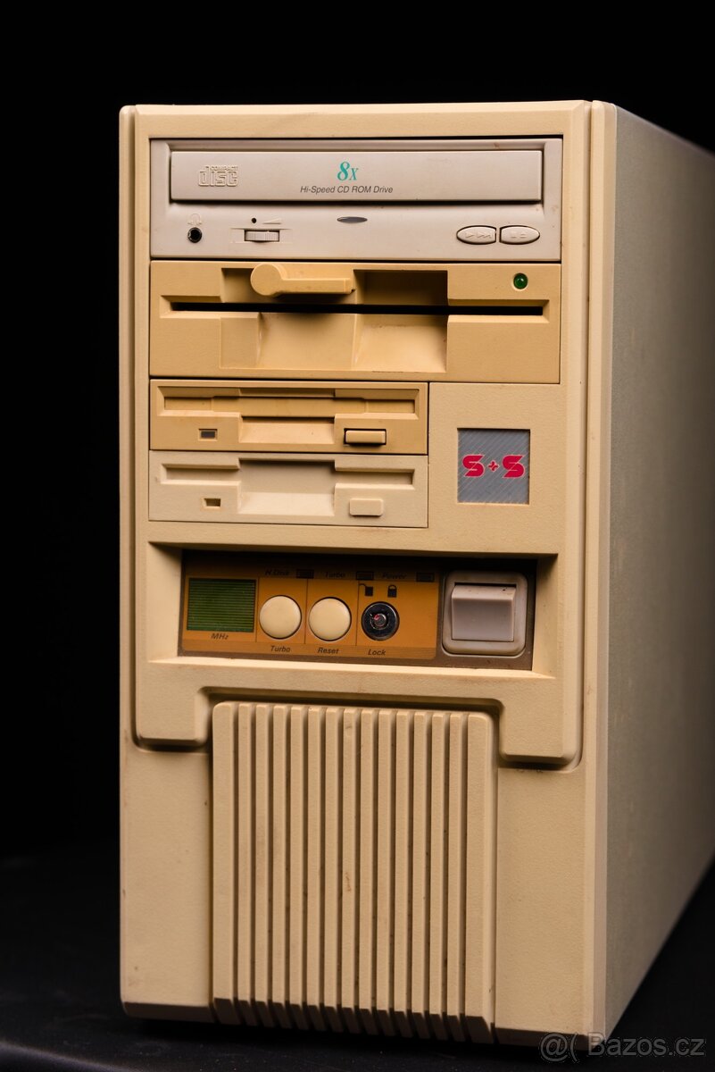 Retro počítač 386 / 486, nálezový stav - 2