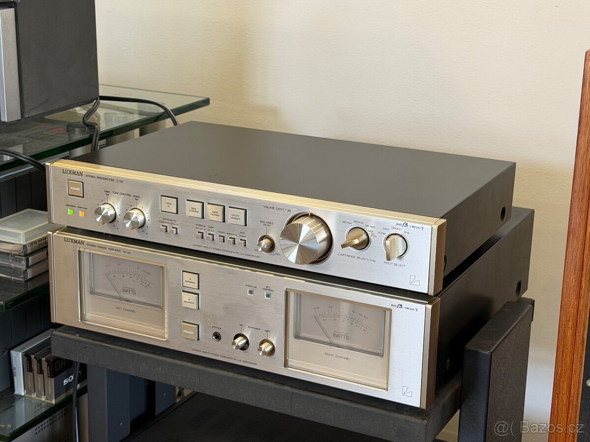 Luxman M02/ C02 - 2