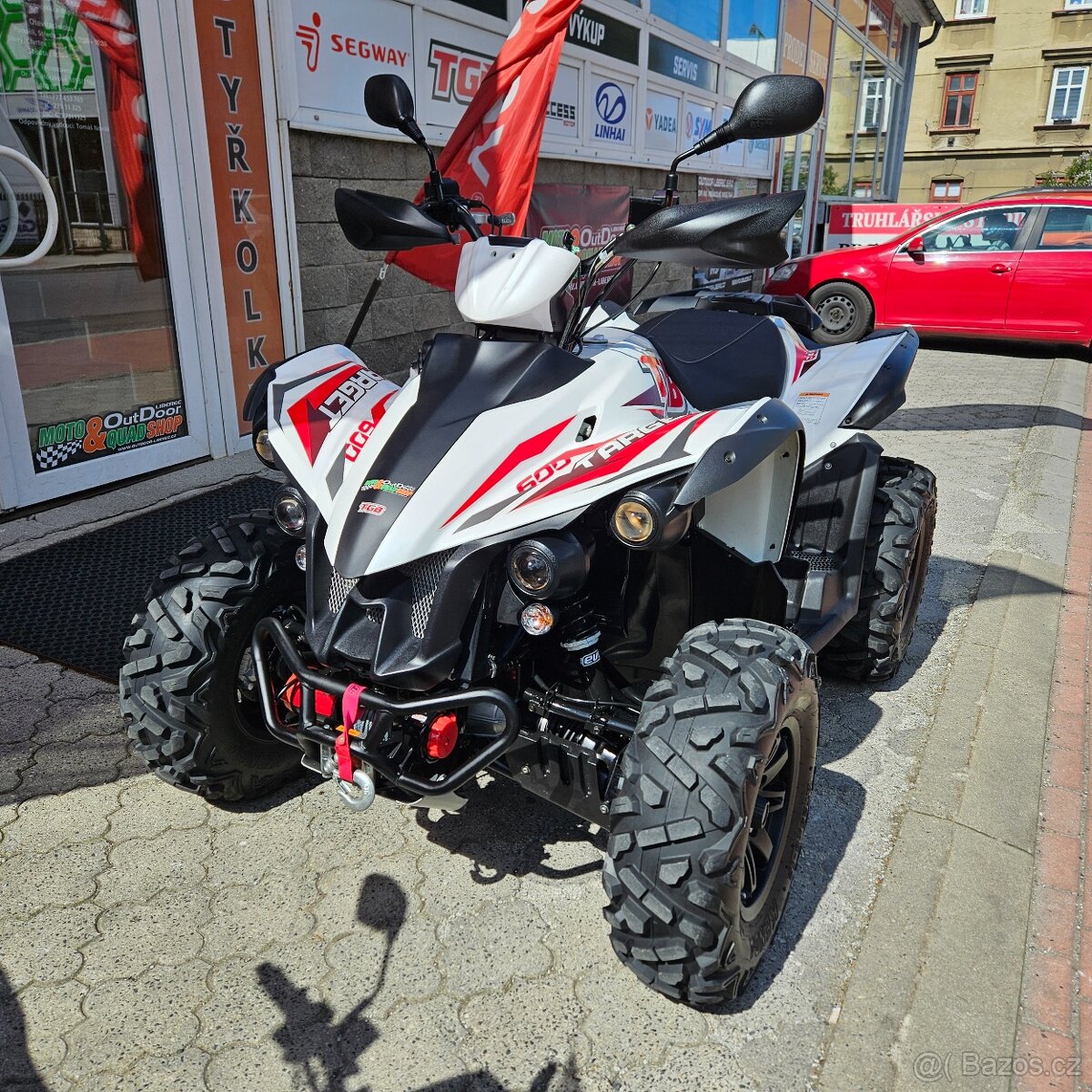 TGB Target 600 4x4, ČR, 1. majitel, 1.156 km,nevyužitý stroj