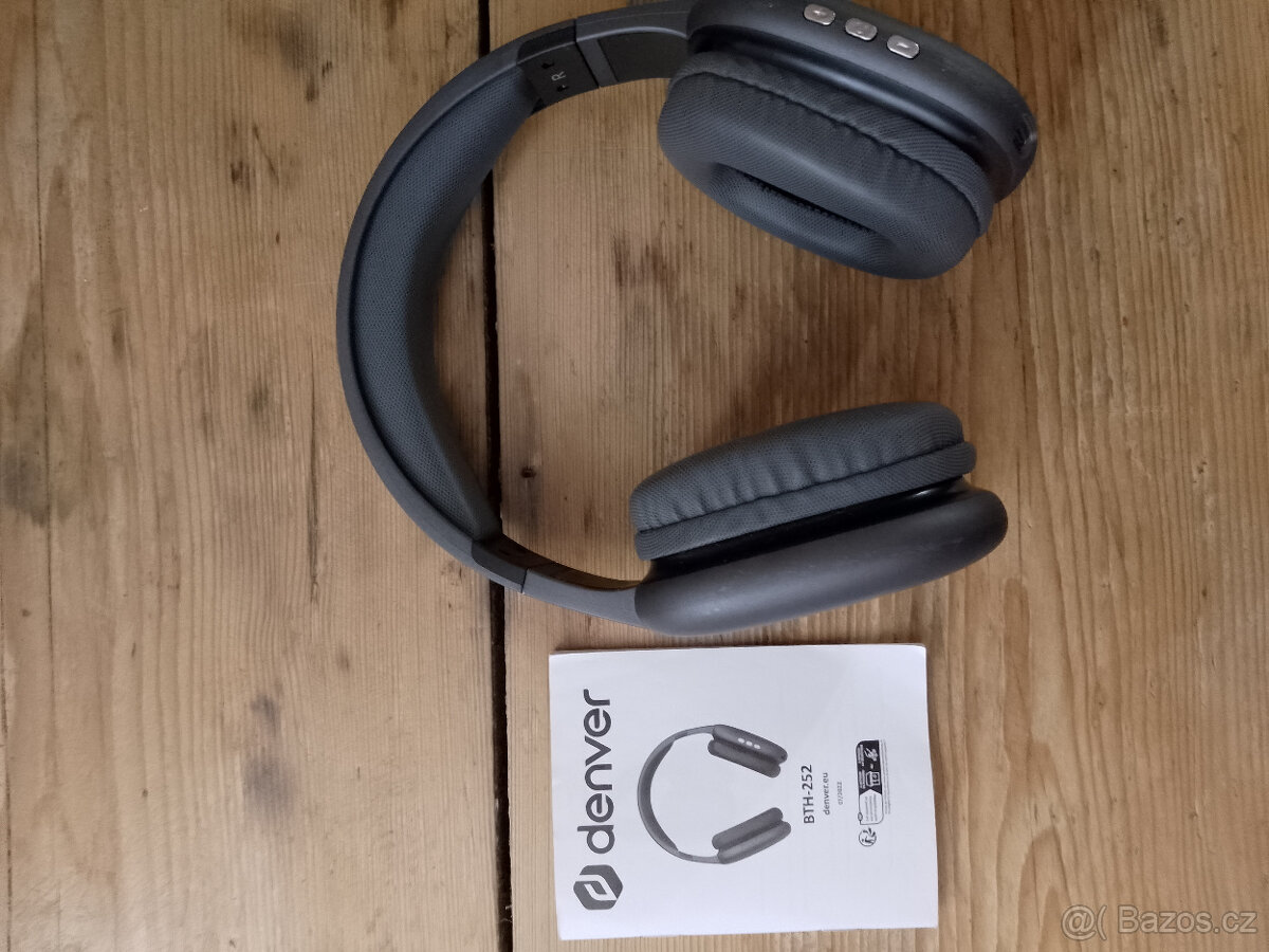 Bezdrátová sluchátka Denver BTH-252 - 2