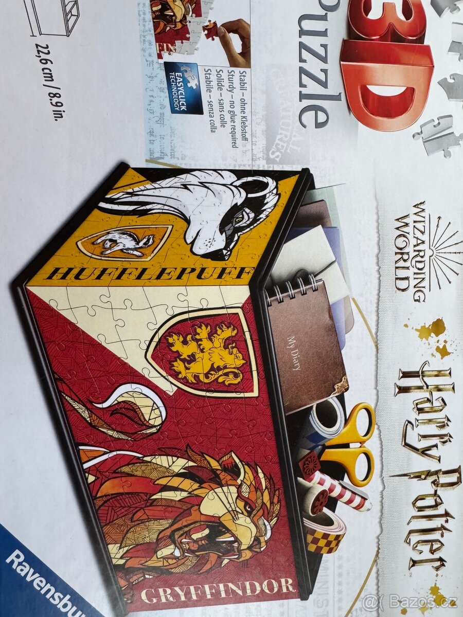 3D Puzzle Úložná krabice Harry Potter - 2