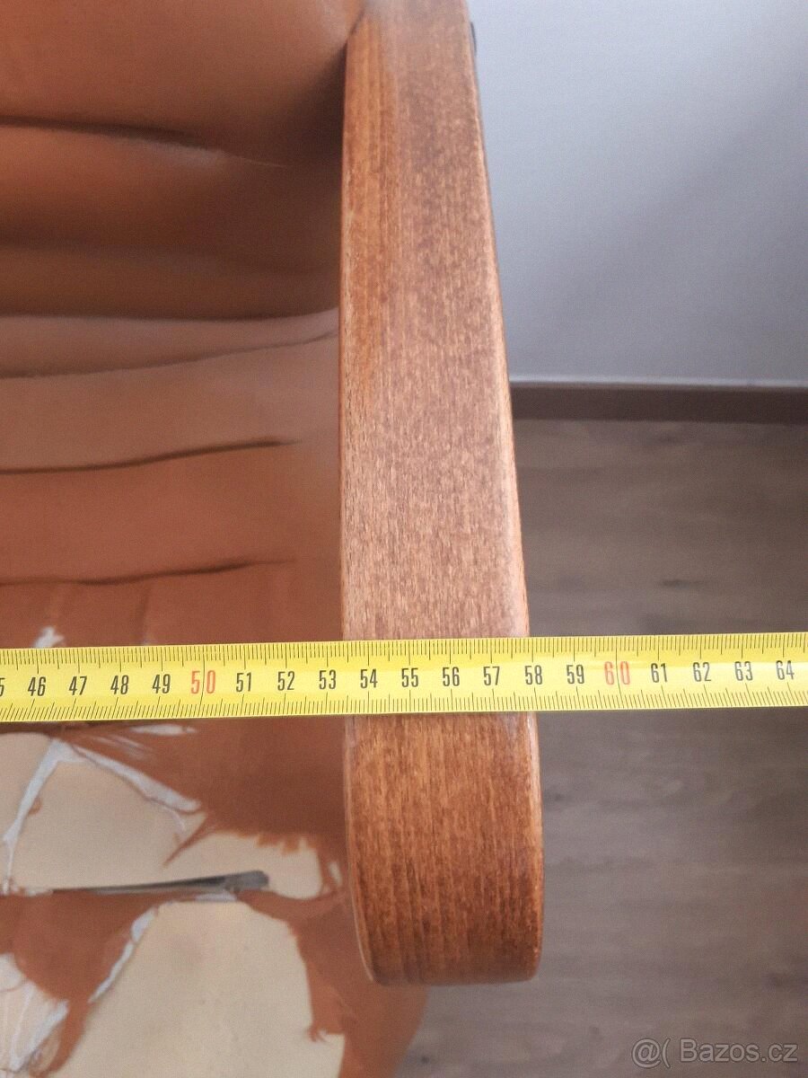 Kancelařská židle Prowork - plně funkční, k přečalounění - 2