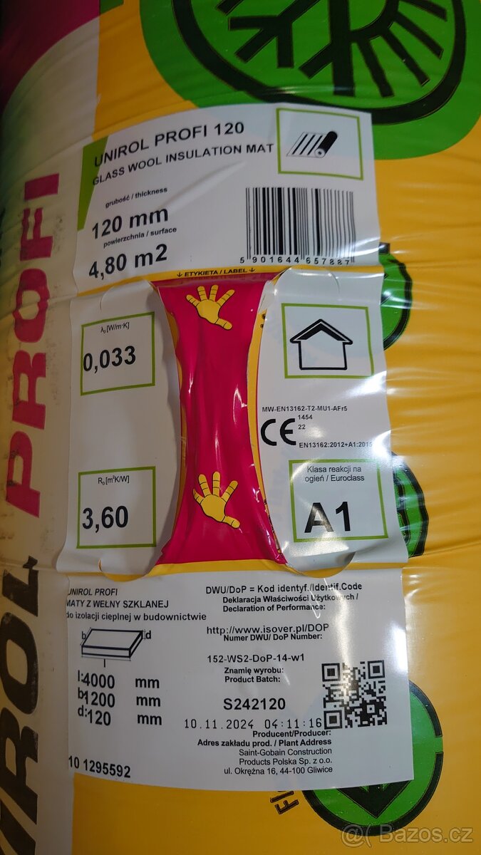 Prodám 2ks ISOVER Unirol 120mm - 2