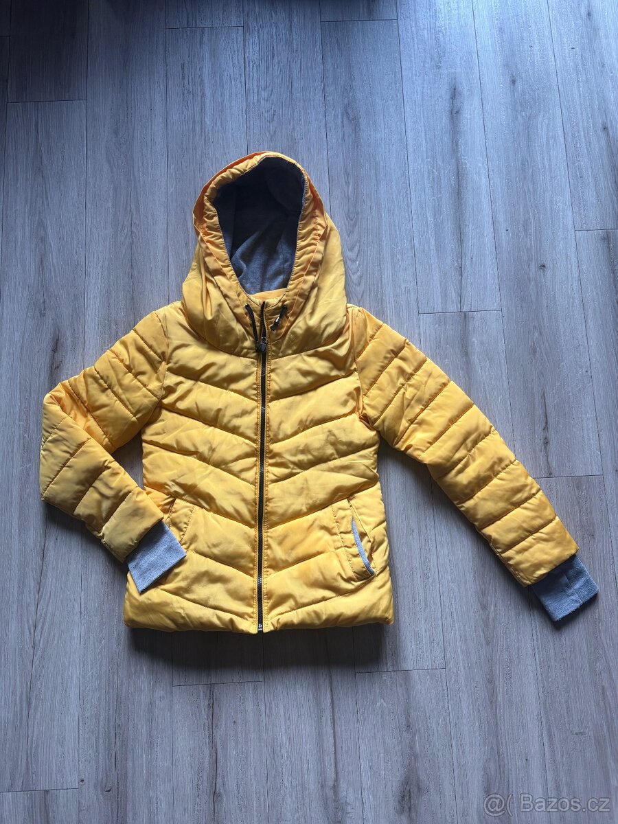 Dívčí zimní bunda velikost 160 - 2