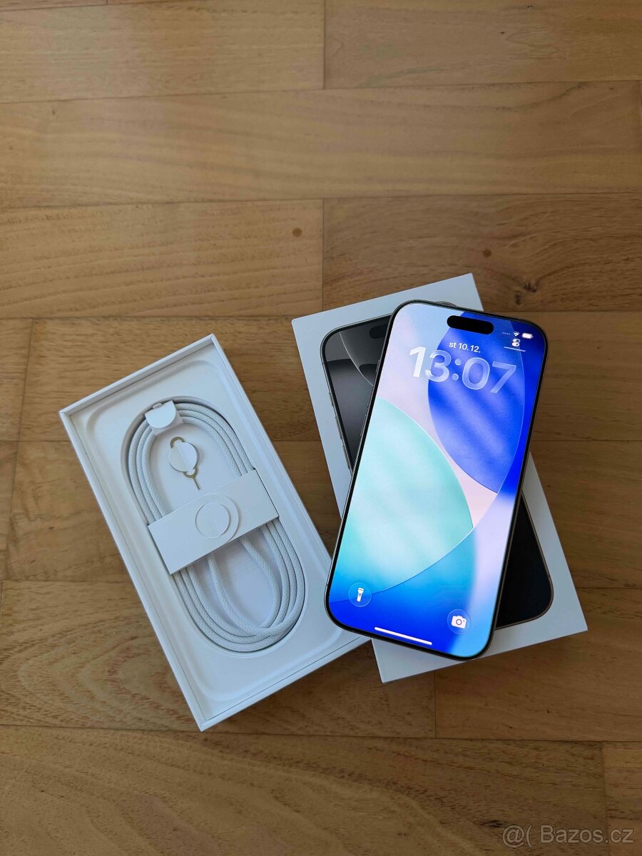 iPhone 16 Pro 128 GB přírodní titan - TOP stav - 2
